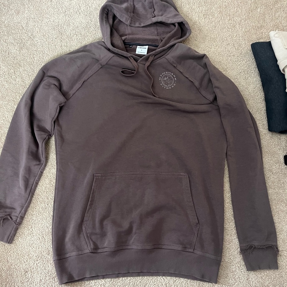 Men's Gymshark Brown Hoodie